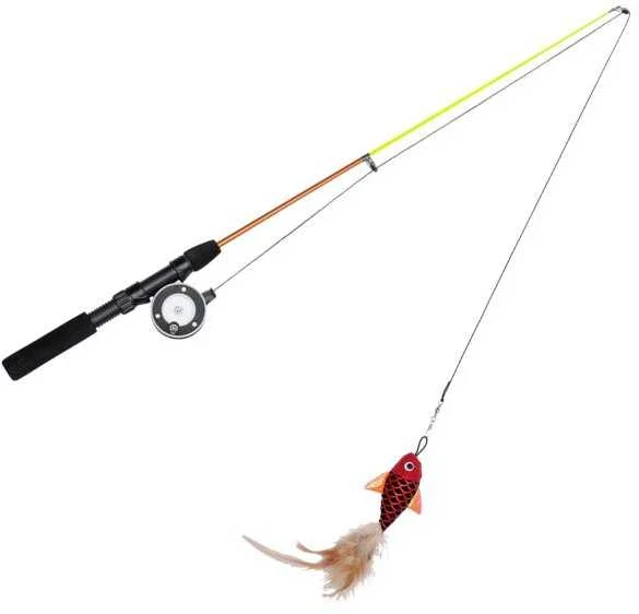PET NOVA teleskopinė meškerė katėms 40-70cm
