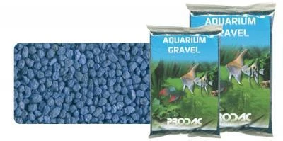 Žydras akvariumo gruntas 2-3mm pakuotėse