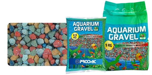 Prodac Aquarium Gravel gruntas akvariumui spalvotas 2-3mm 2,5kg