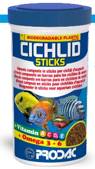 Prodac Cichlid Sticks lazdelės ciklidinėms žuvims 250ml 90g