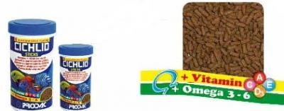 Prodac Cichlid Sticks lazdelės ciklidinėms žuvims 1200ml 450g