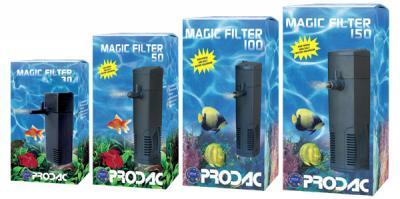 Prodac Magic 100 vidinis filtras 120-150L akvariumui 8W 600L/val