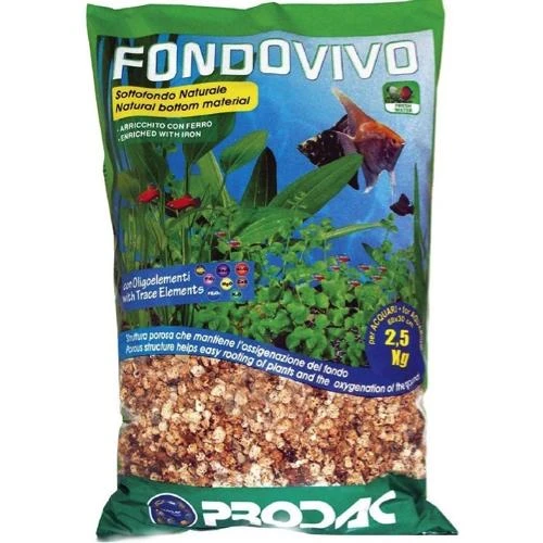 Prodac Fondo Vivo natūralus substratas su moliu 2,5kg