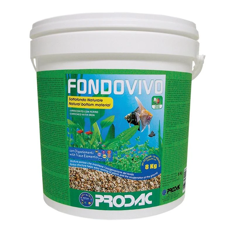 Prodac Fondo Vivo natūralus substratas su moliu 8kg