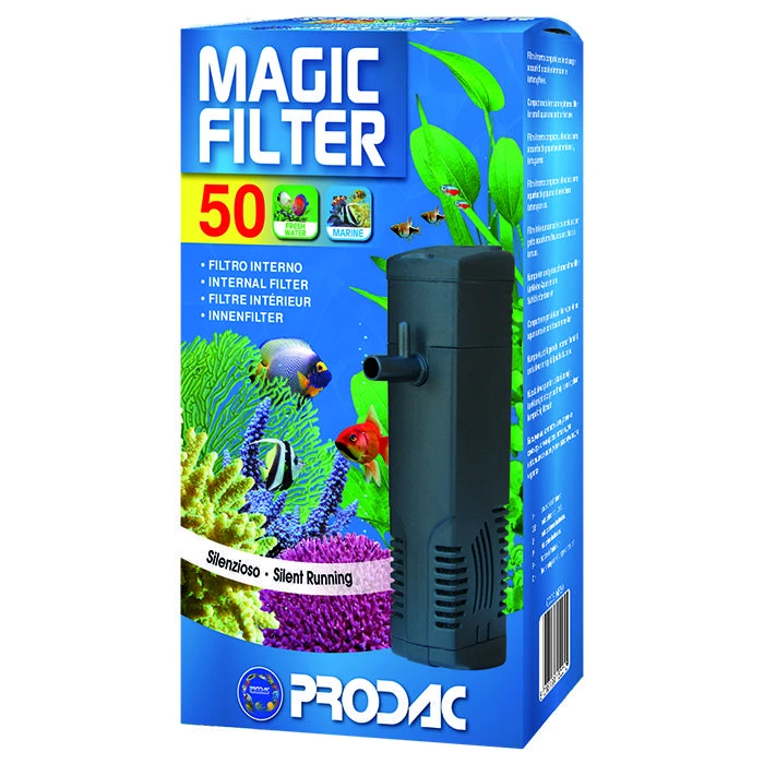 Prodac Magic 50 vidinis filtras 20-60L akvariumai 3W 300L/val