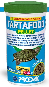 Prodac TartaFood Pellet granulės dideliems ir vidutiniams vandens vėžliams 1200ml/350g