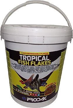 Prodac Tropical Fish Flakes dribsniai visų rūšių tropinėms žuvims 6000ml 1kg