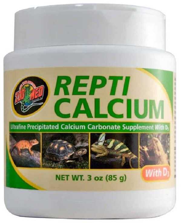 REPTI CALCIUM kalcis reptilijoms su D3 85g