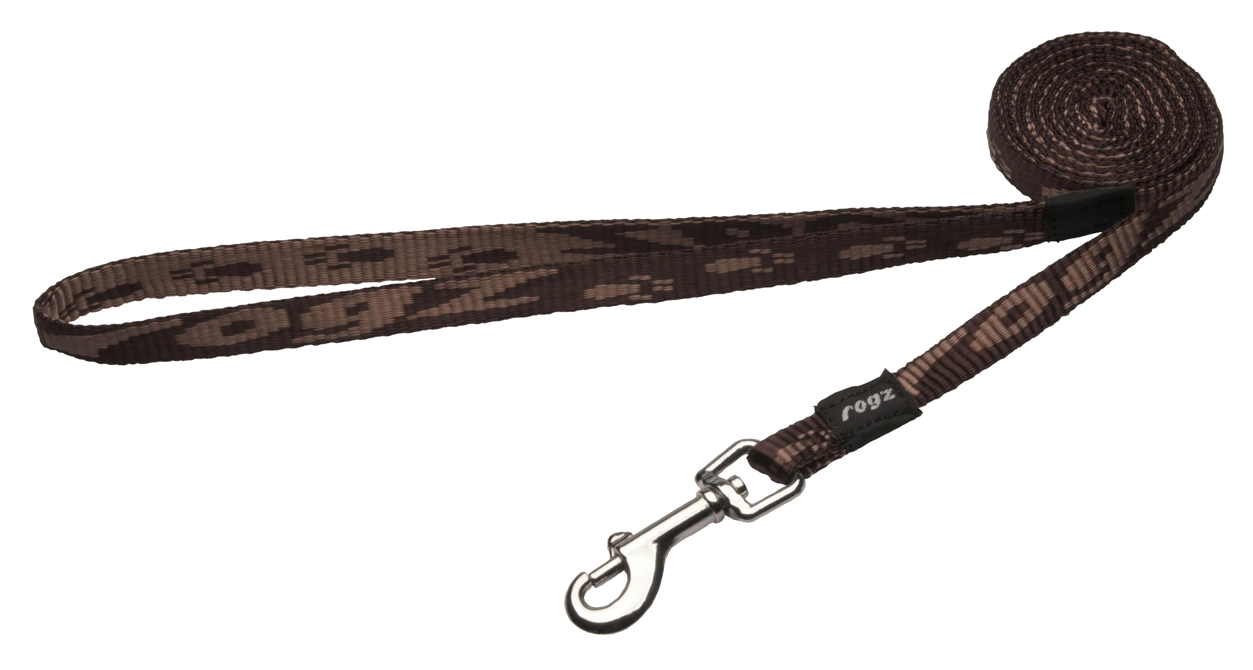 Rogz pavadėlis šuniui Alpinist HL21J Rudas (plotis 1,1cm; ilgis 180cm)