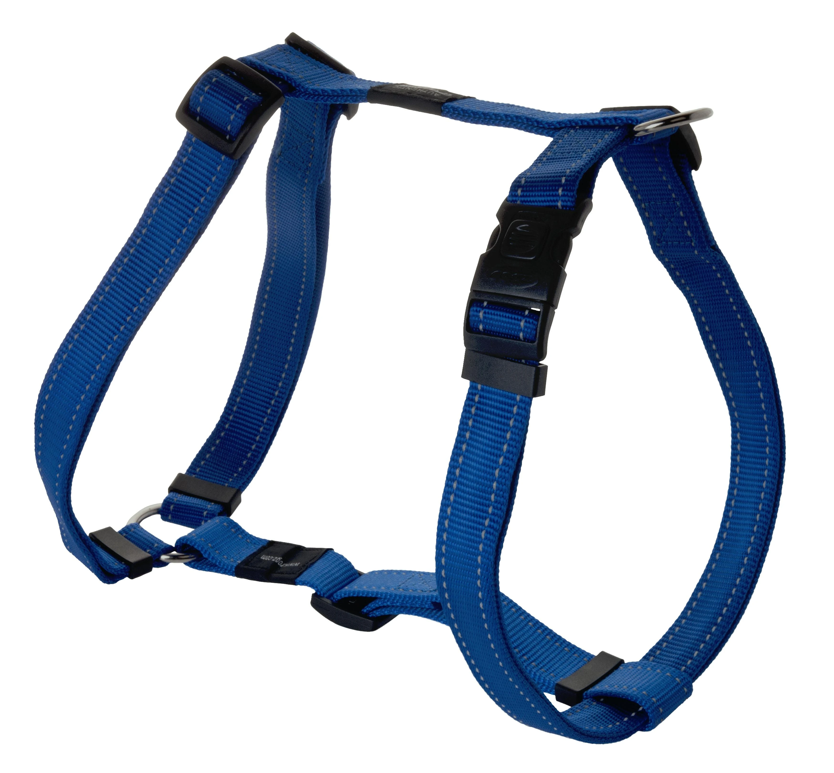 Rogz petnešos atšvaitas šuniui H-Harness Reflective SJ11B (plotis 1,6cm; apimtis 32-52cm)