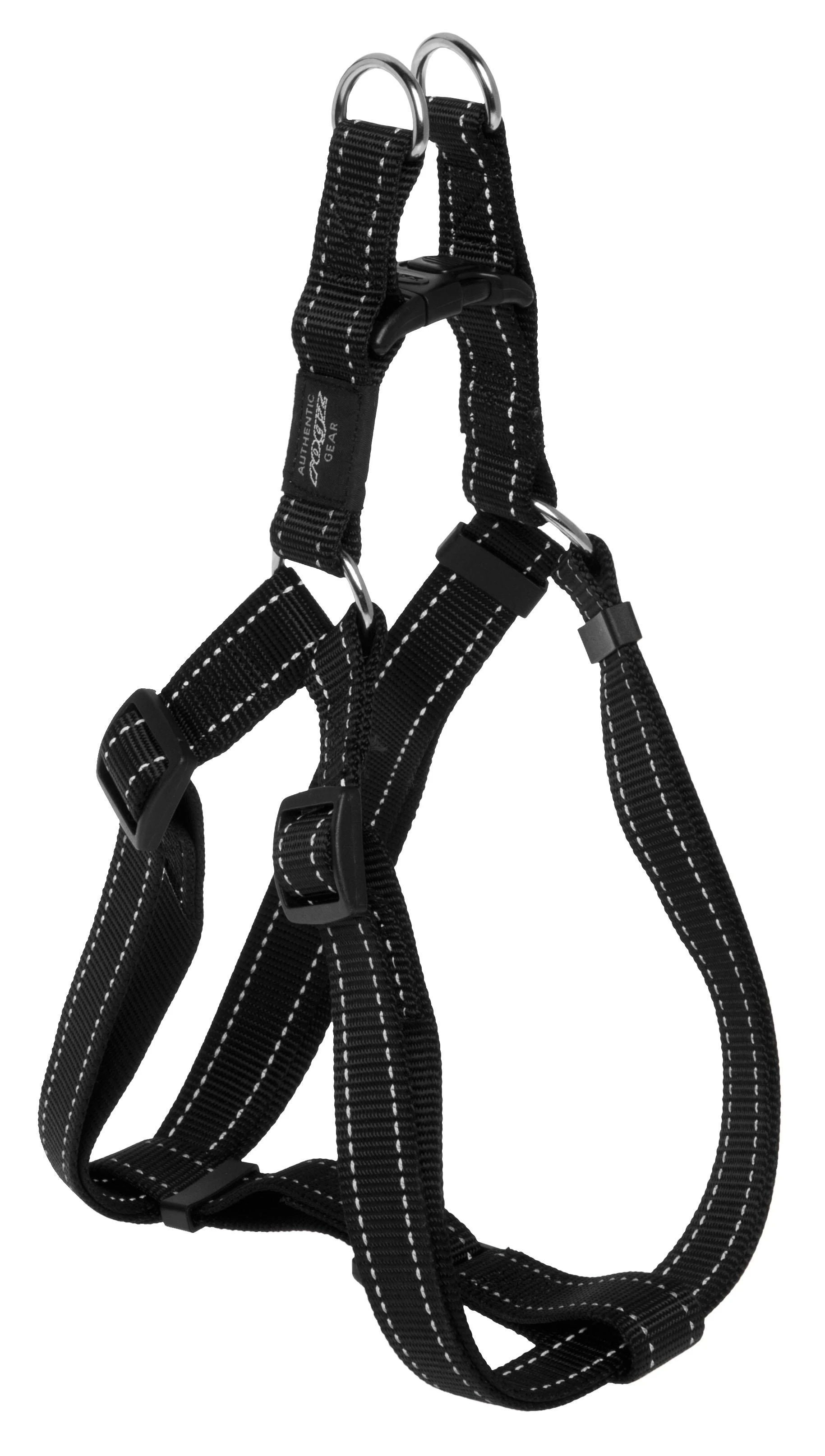 Rogz petnešos atšvaitas šuniui Step-in Reflective SSJ06A (plotis 2cm; apimtis 53-76cm)