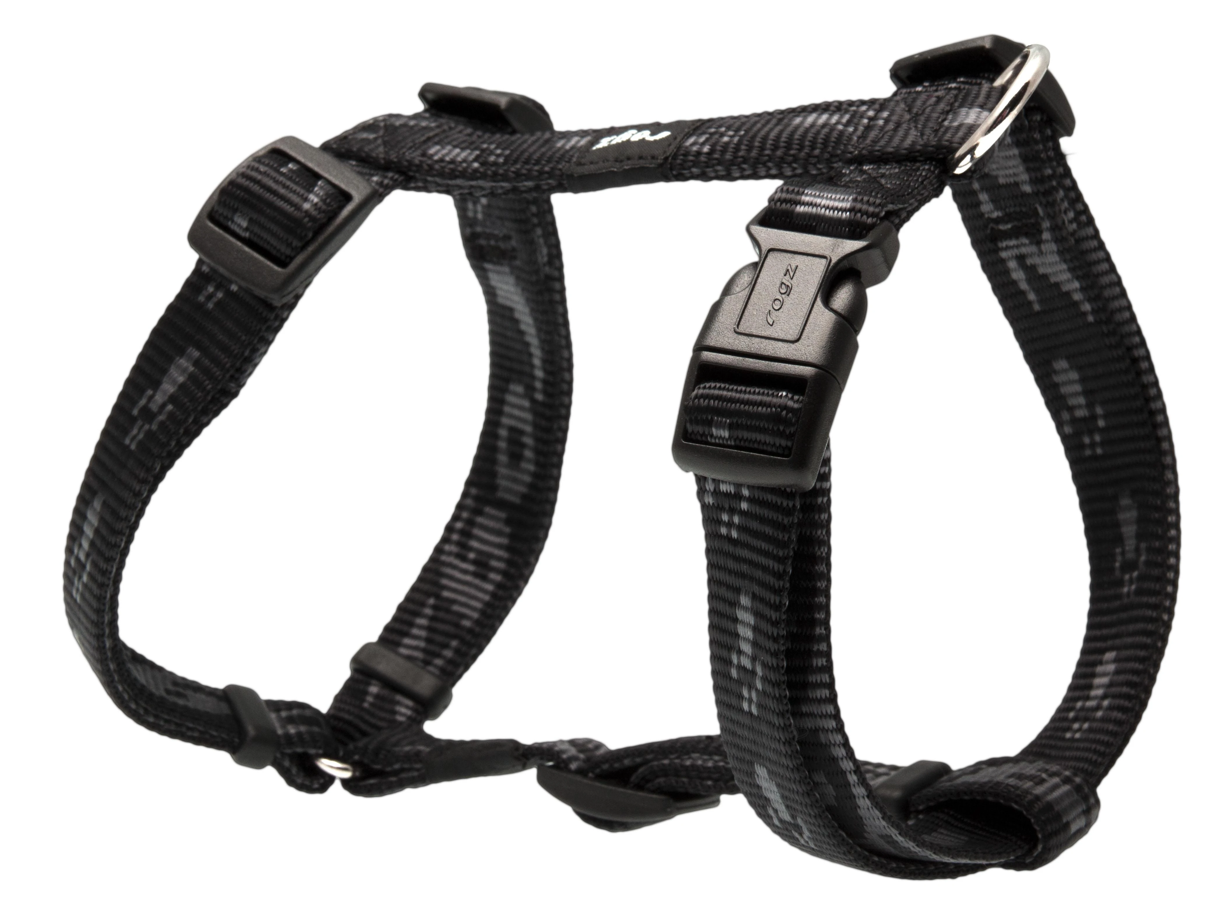 Rogz petnešos šuniui H-Harness Alpinist SJ25A (plotis 2cm; apimtis 45-76cm)