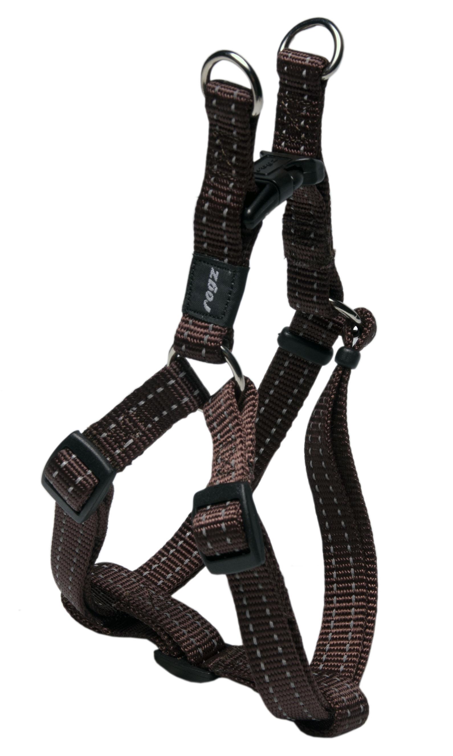 Rogz petnešos atšvaitas šuniui Step-in Reflective SSJ14J (plotis 1,1cm; apimtis 23-37cm)