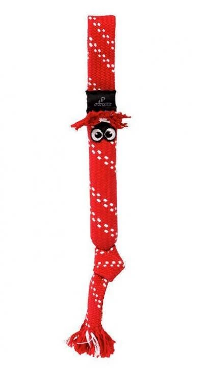 Rogz Scrubz žaislas šunims aktyviems žaidimams raudonas 31,5cm