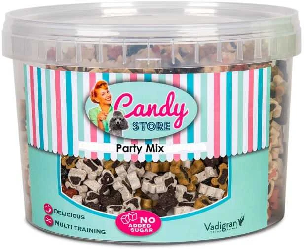 VADIGRAN CANDY STORE Party Mix kauliukai/širdelės 1.8kg