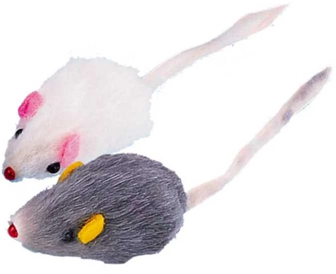 Vadigran Mouse pliušinės pelytės katėms 4vnt 5cm 2pak