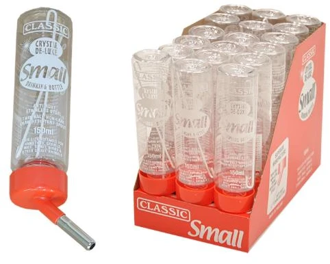 Beeztees KERBL Classic de Luxe - vandens butelis graužikams ir triušiams - 150 ml