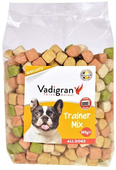 VADIGRAN Trainer Mix sausainiai kūgeliai šunims 500g