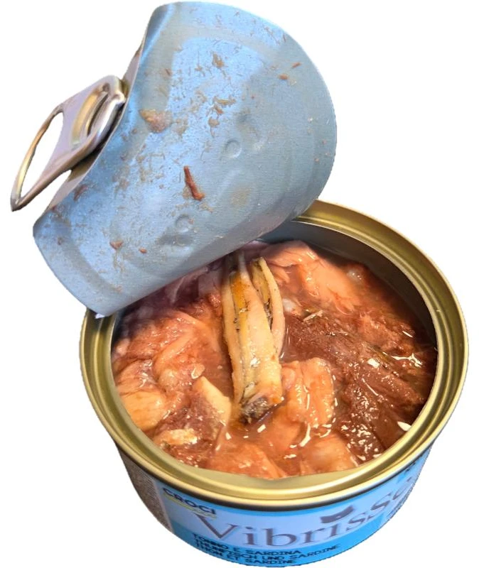 VIBRISSE konservai katėms tunas su sardine 70g 1vnt (24)