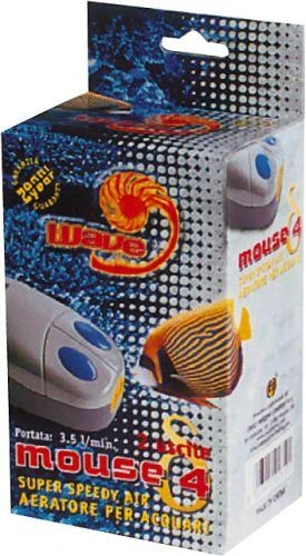 Croci Spa Wave Delta Mouse 4 oro pompa kompresorius dviejų išėjimų 3,5L/min