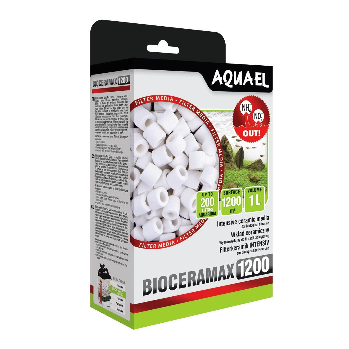 Aquael BioCeraMax Ultrapro 1200 1L