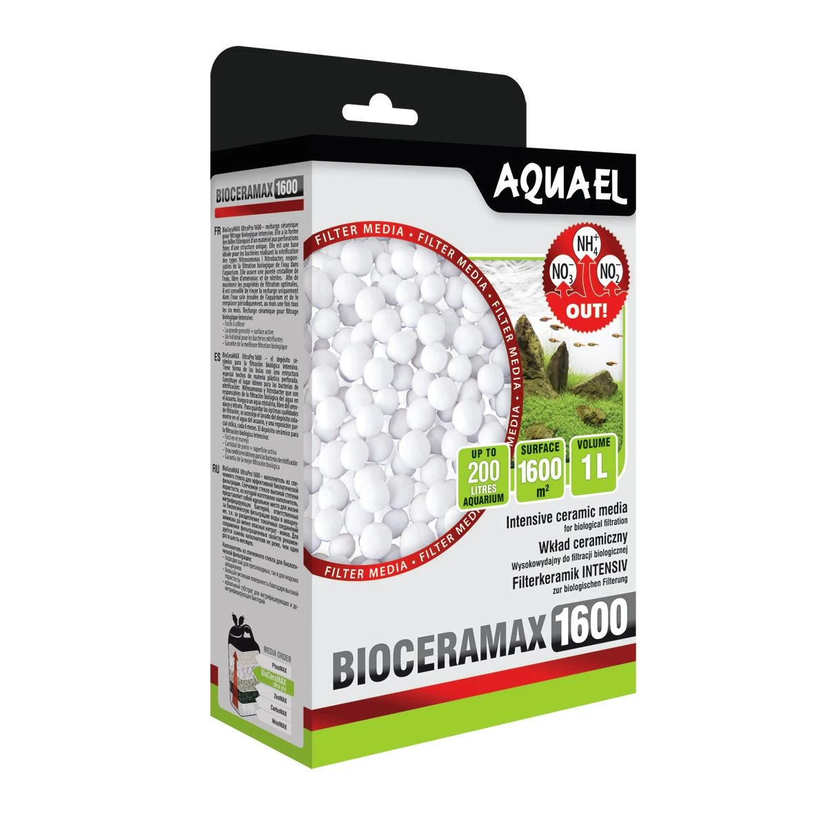 Aquael BioCeraMax Ultrapro 1600 1L