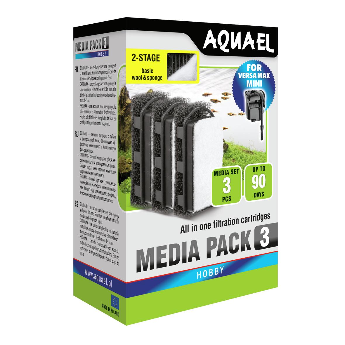 Aquael kempinė Versamax Mini (3vnt)