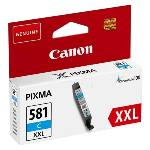 Canon CLI-581C XXL rašalo kasetė, žalsvai mėlyna