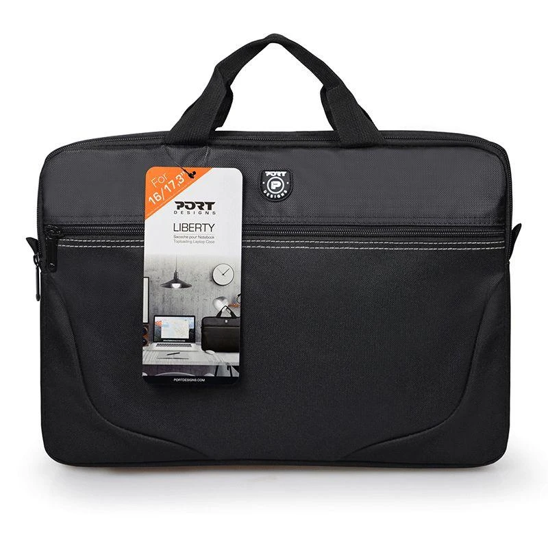 Port Designs Liberty III Tinka iki 17.3", Juodas, Pečių dirželis, Portfelis Messenger - Portfelis