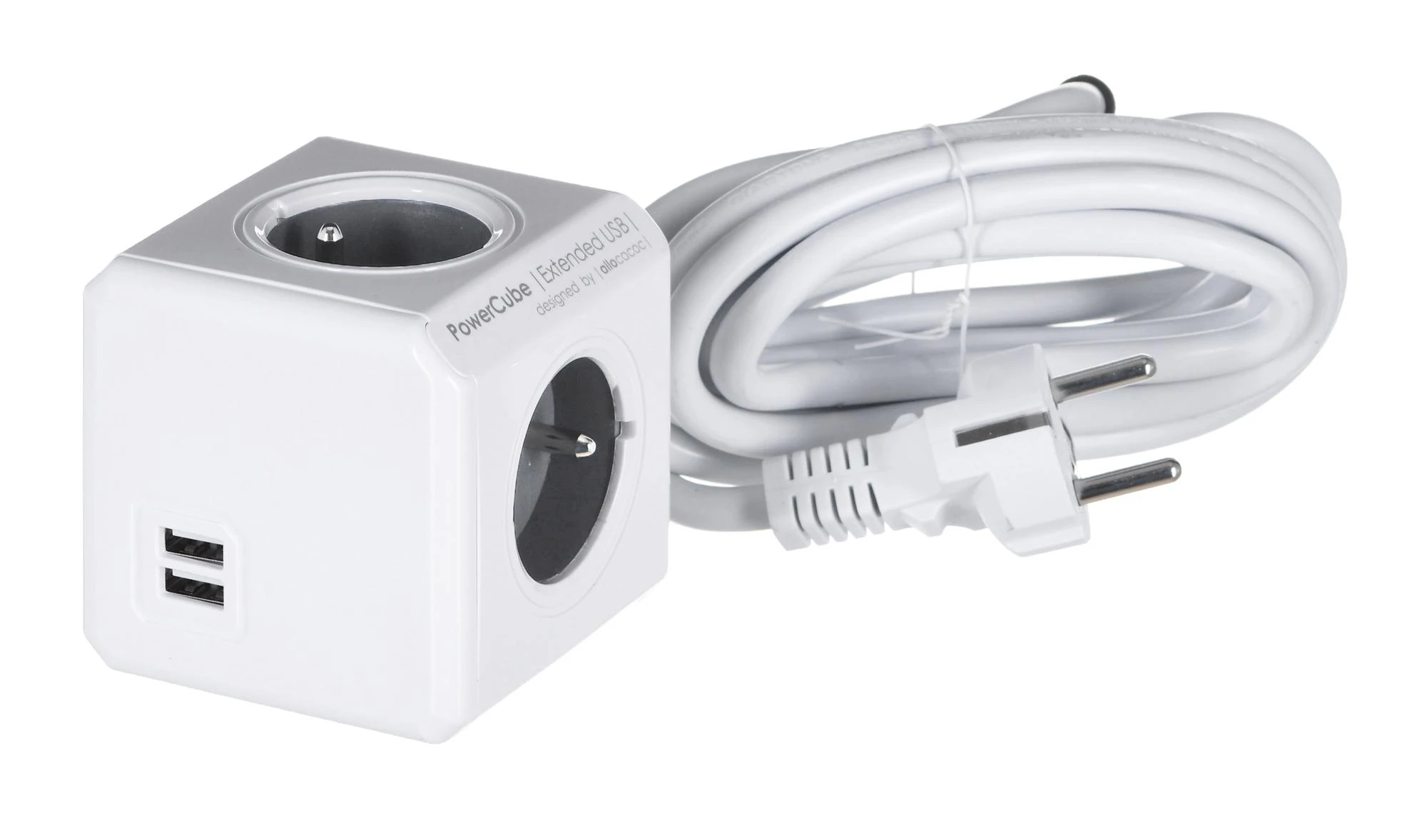 Orno Allocacoc PowerCube Extended USB E(FR) – 3m – 3 m – 4 kintamosios srovės lizdas (-ai) – E tipas – CE – KEMA – RoHS – 16 A – 230 V
