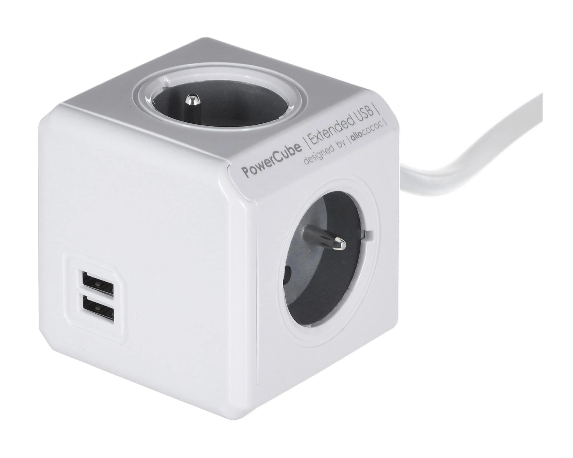 Orno Allocacoc PowerCube Extended USB E(FR) – 3m – 3 m – 4 kintamosios srovės lizdas (-ai) – E tipas – CE – KEMA – RoHS – 16 A – 230 V