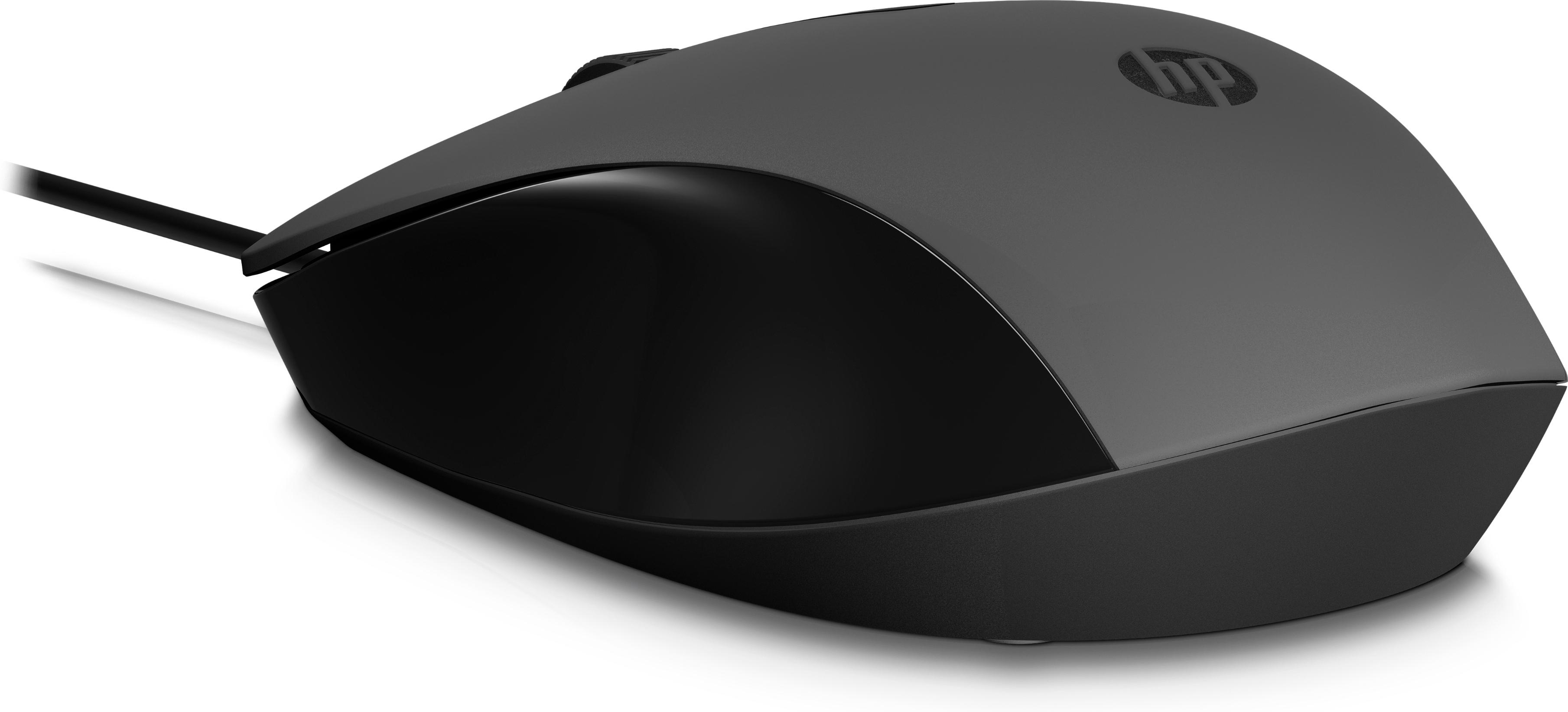 Hewlett Packard (HP) HP 150 USB Pelė su laidu - Juodas