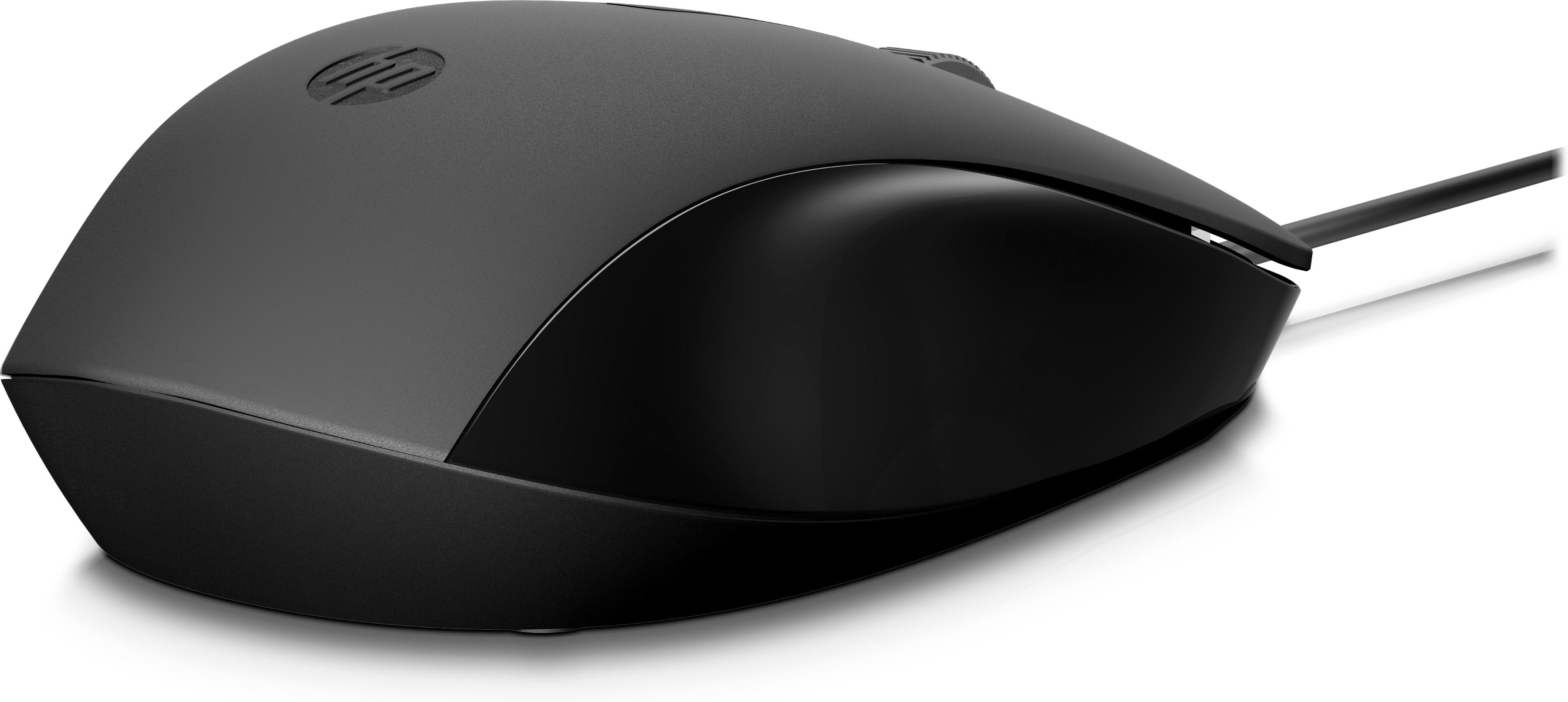 Hewlett Packard (HP) HP 150 USB Pelė su laidu - Juodas
