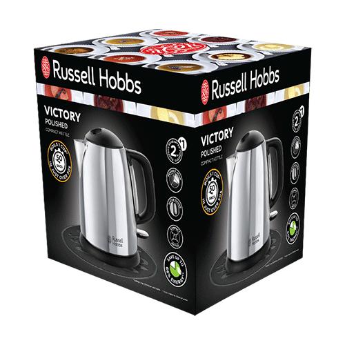 Russell Hobbs Virdulys elektrinis Russel Hobbs Victory 24990-70 (2400W 1l, sidabrinis spalva)