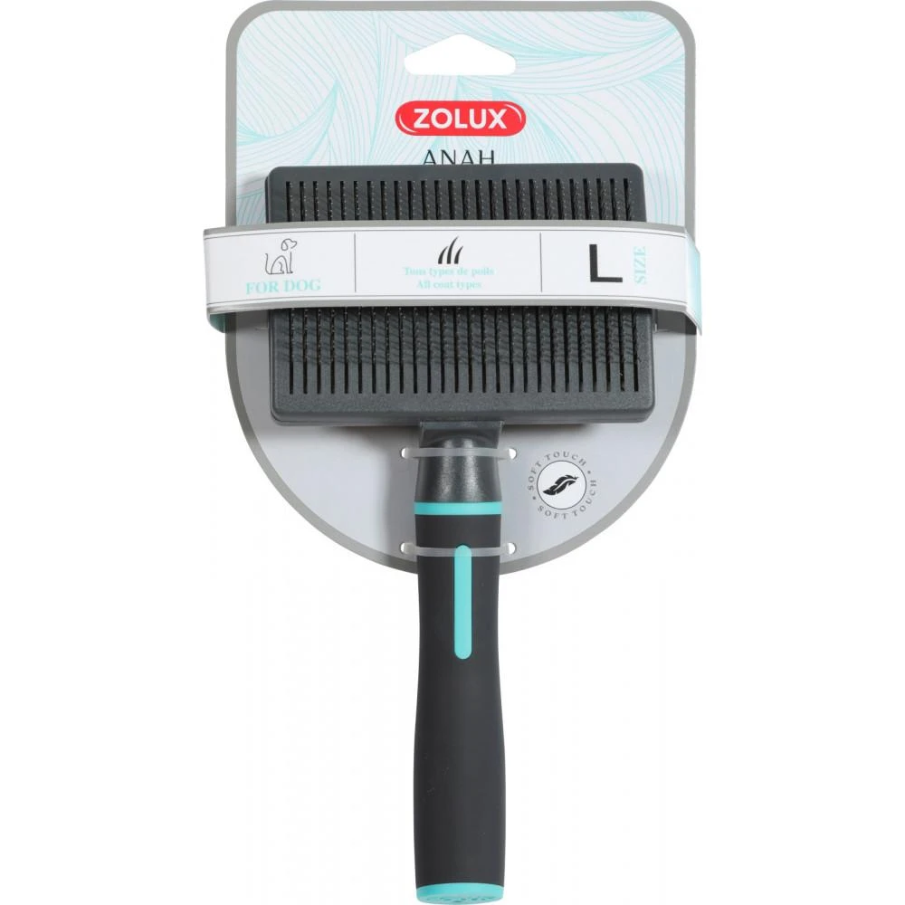 Šepetys gyvūnui Zolux ANAH SLICKER RETRACTABLE 470808