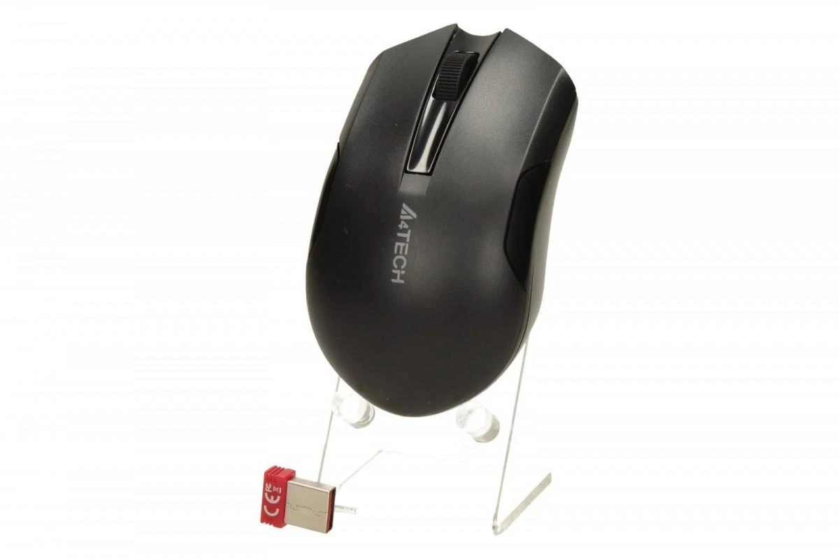 A4Tech Pelė G3-200NS Wireless, No, Juodas, Yes, Belaidė jungtis