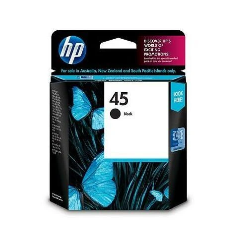 Hewlett Packard (HP) HP 51645A (Nr. 45), juoda kasetė rašaliniams spausdintuvams