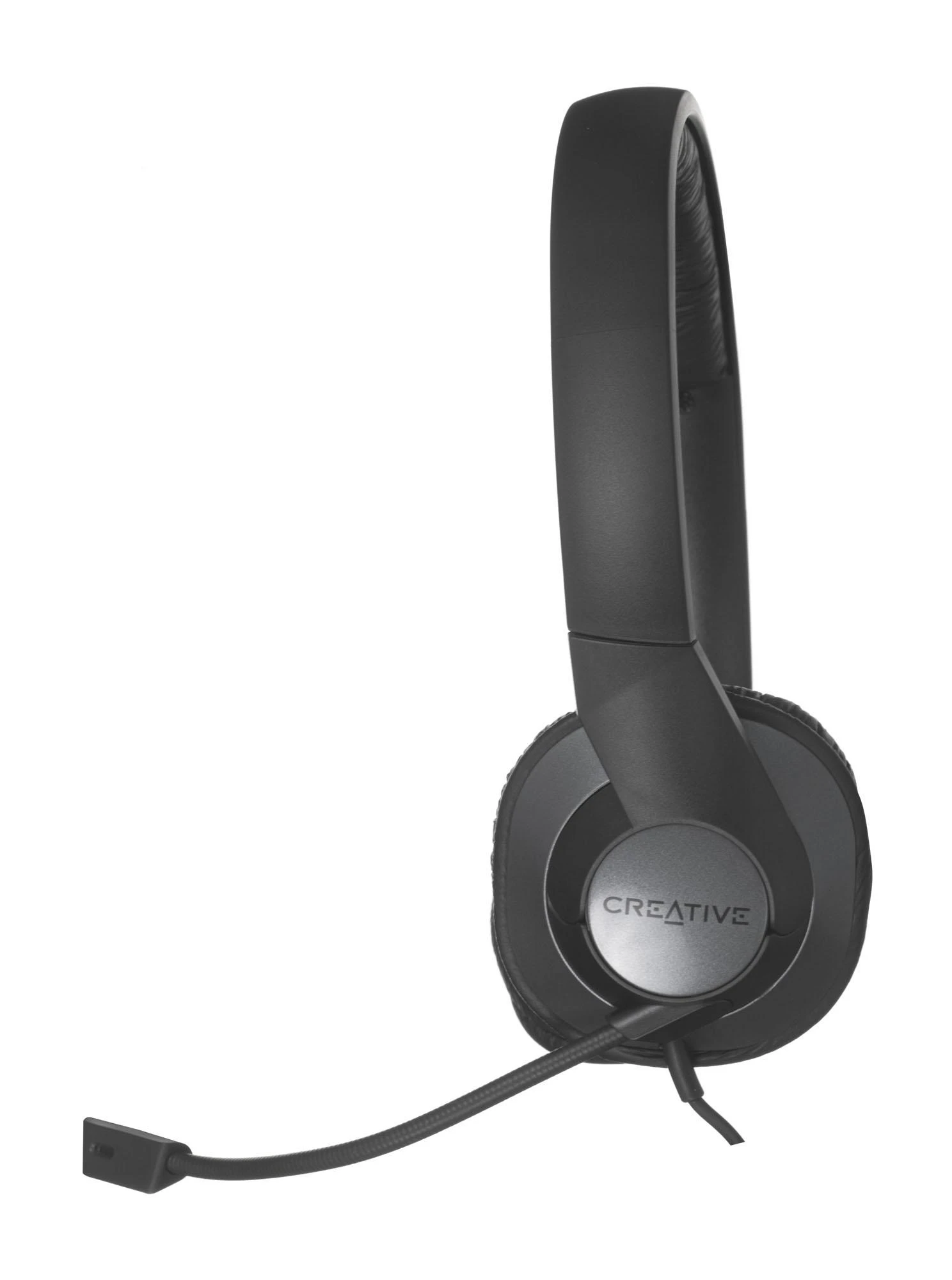 Creative ausinės laidinės su mikrofonu HS-720 V2 juodos spalvos USB