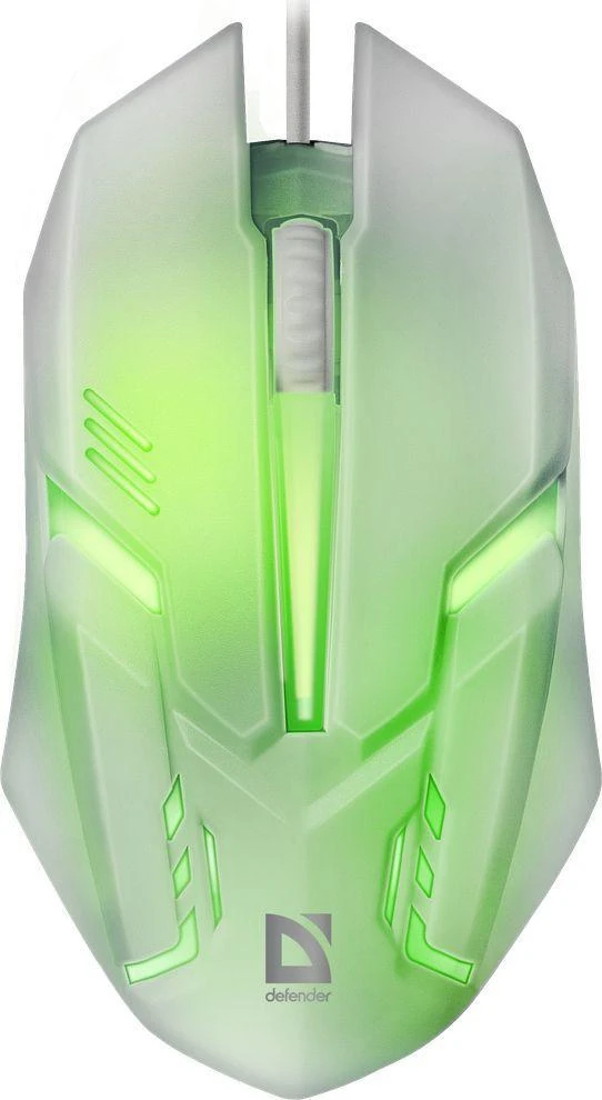 Pelė DEFENDER CYBER MB-560L Baltas 7-COLORS BACKLIGHT