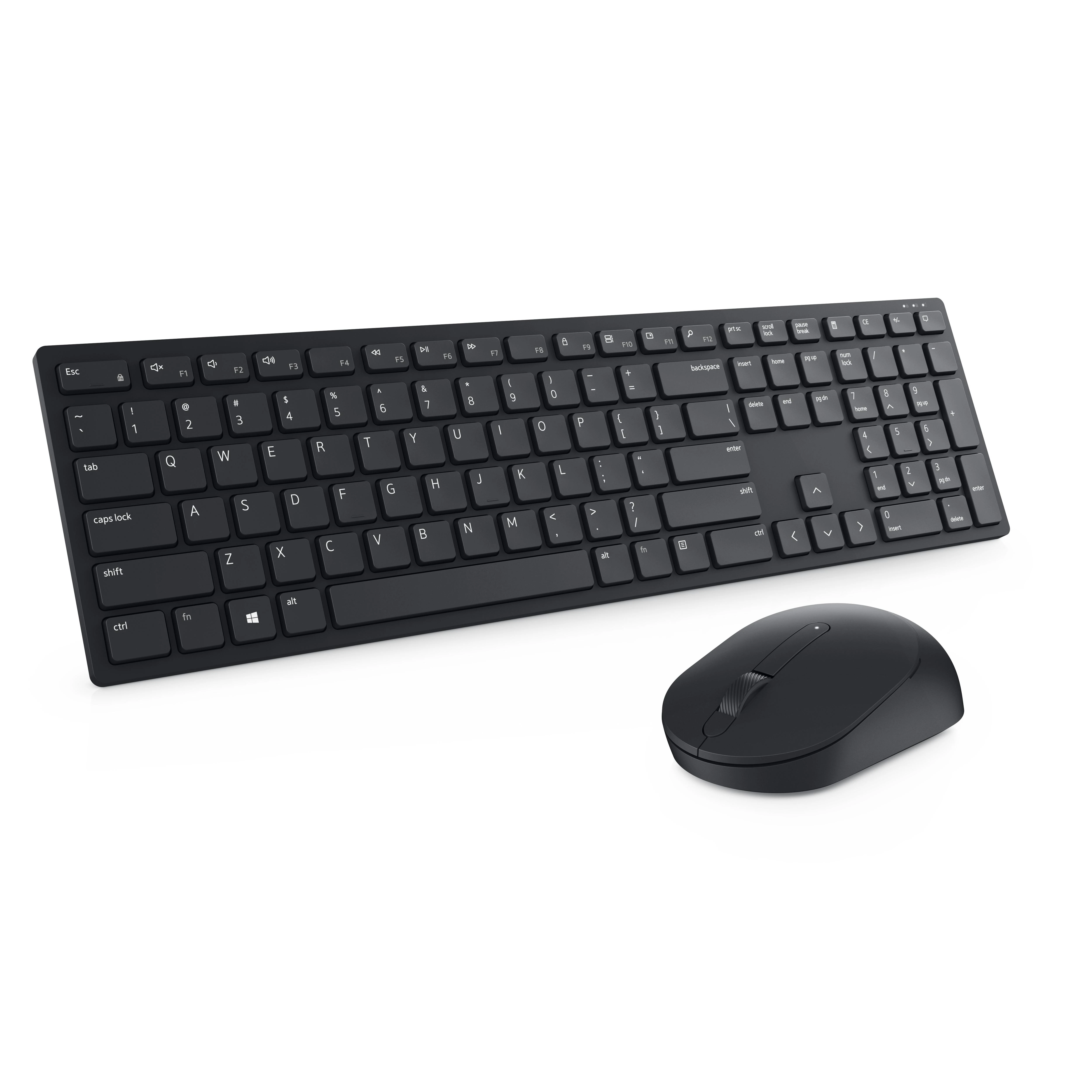 Belaidė klaviatūra ir pelė Dell KM5221W, US išdėstymas (QWERTY)