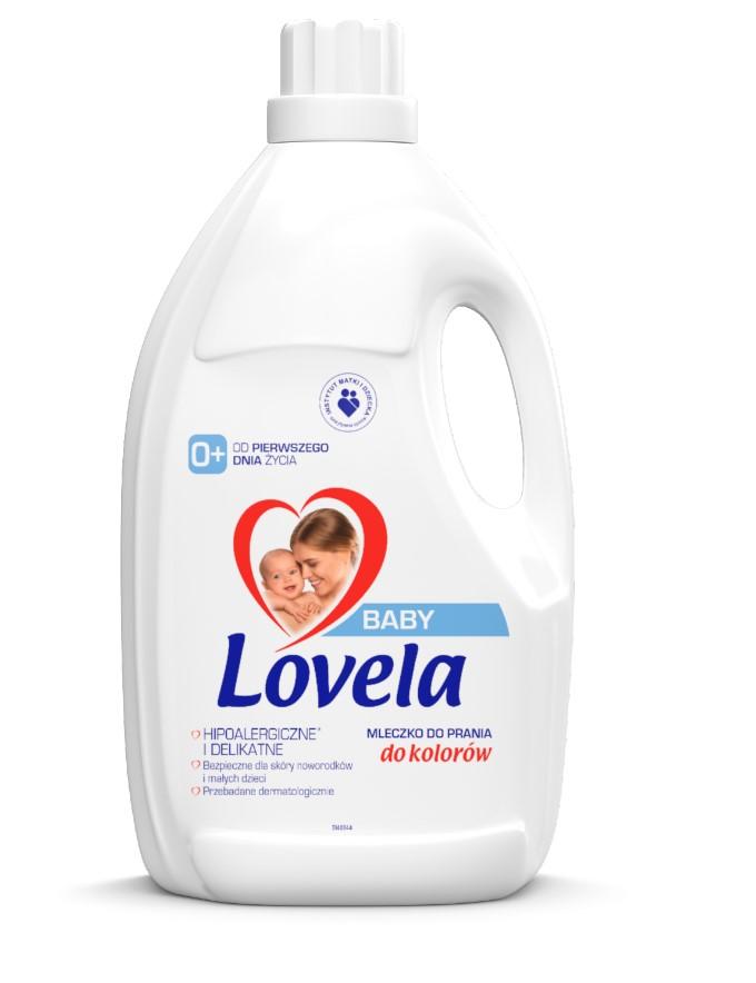 Lovela Baby hipoalerginis skalbiklis spalvotiems kūdikių ir vaikų drabužiams, 4.5 l aprašymas - Prekės nuotrauka