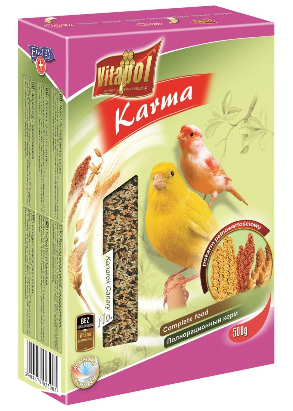 Vitapol visavertis lesalas kanarėlėms 500g