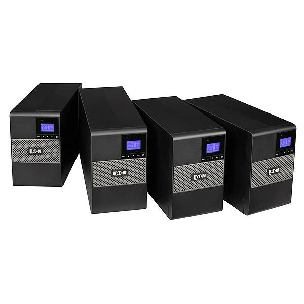 „Eaton 5P“ 1150 VA / 770 W, linijinis interaktyvus grynas sinusinis išėjimas, 4 min. esant pilnai apkrovai, 3 metų garantija (2 metai baterijoms)