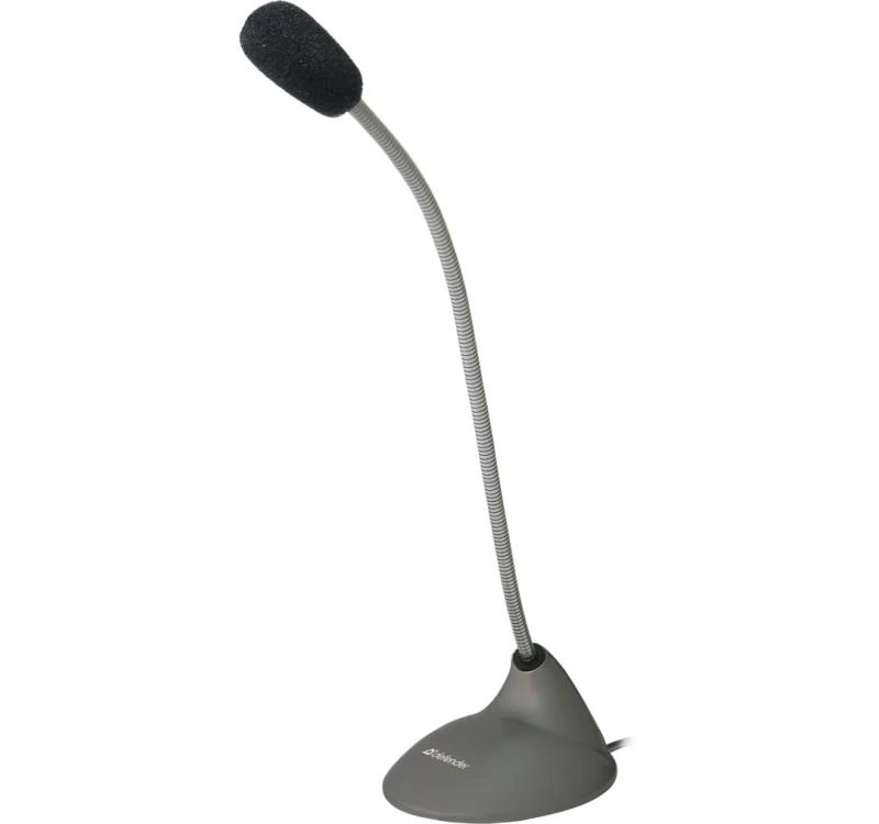 Defender mikrofonas PC MIC-111 pilkas, laidas 1,5 m, MIC111 64111