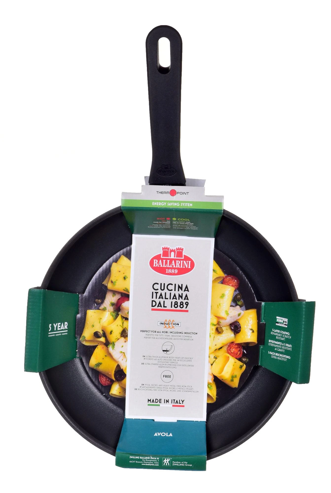 Frying Pan Ballarini Avola titanium, 28 cm, 75002-911-0