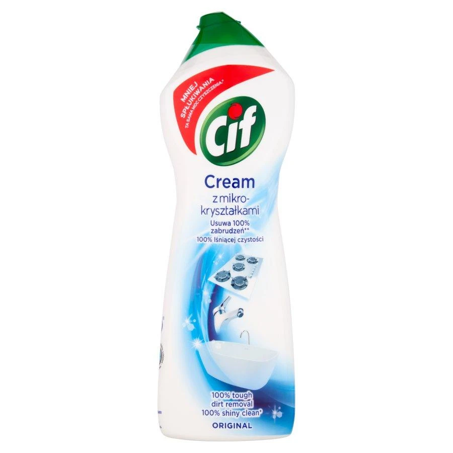 CREAM CIF Kreminis Original Valomasis pienas su mikrokristalais 780 g