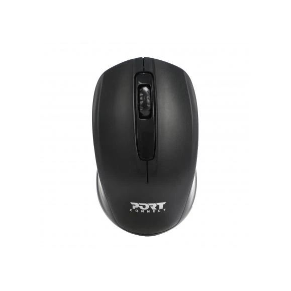 PORT DESIGNS Office Budget Retail Pelė 900508 Wireless, Juodas