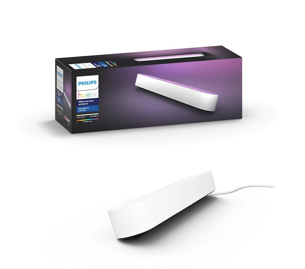 Philips Hue Šviestuvų juostos Play ilginamosios sekcijos komplektas (Baltas ir spalvotas)
