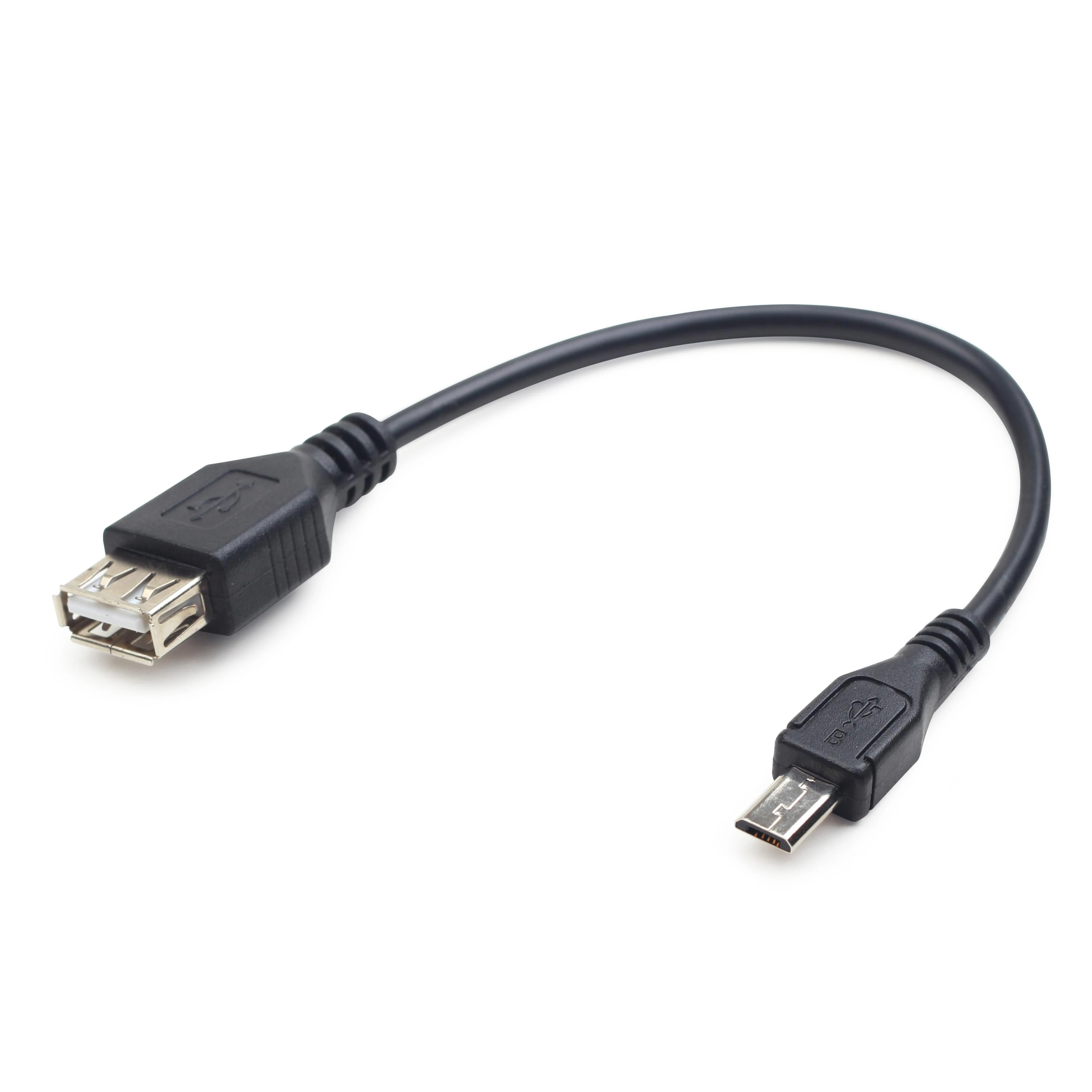 Gembird mUSB B - USB A F laidas, 0.15m,OTG