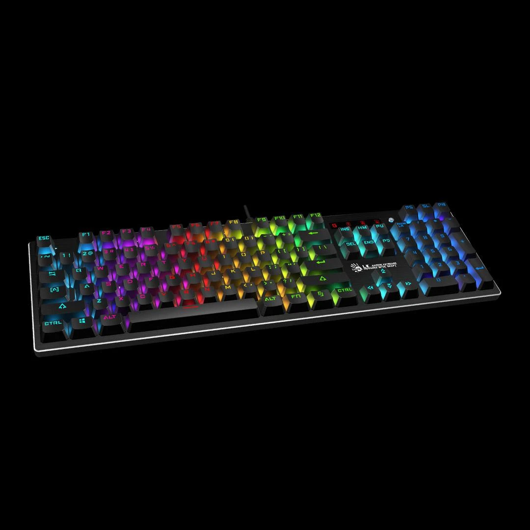 Mechaninė klaviatūra A4Tech Bloody B802R RGB (LK Blue Switch)